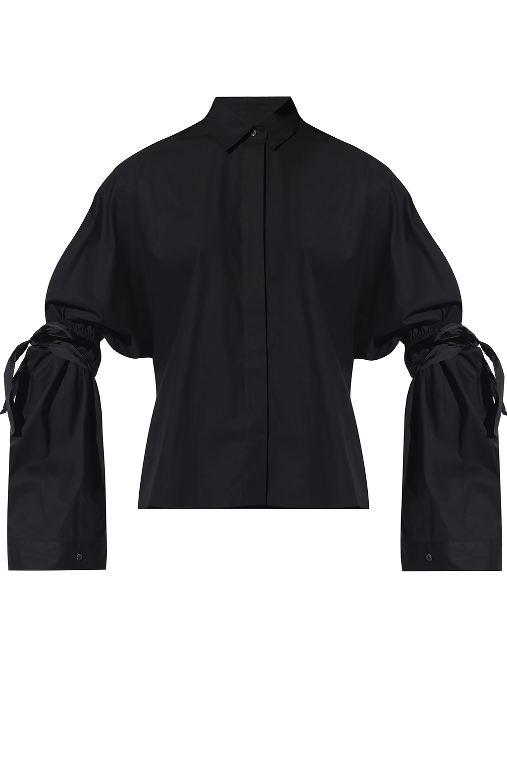 RED VALENTINO ブラックトップス バルーンスリーブ RED VALENTINO(レッドヴァレンティノ) トップス(レディース